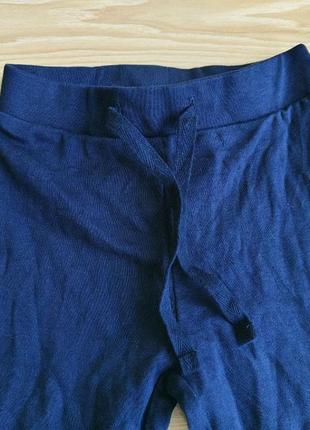 Дитячі легкі бавовняні штани джогери   lupilu5 фото