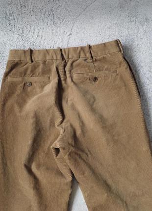 Чоловічі укорочені вельветові штани на утяжках uniqlo8 фото