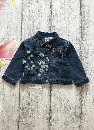 Крута джинсова куртка gap 18-24мес