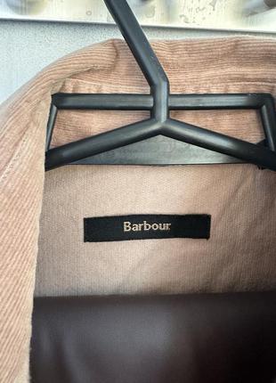 Трендова сорочка вільветова barbour2 фото