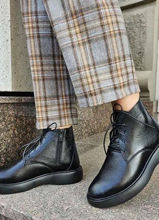 Натуральна шкіра замша всі розміри багато кольорів черевики демі зима