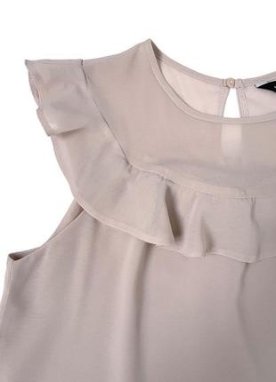 Шифонова блузка new look, колір пиляна троянда, l/xl2 фото
