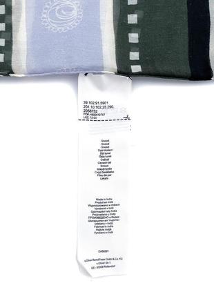 Стильний легкий шарф снуд-хомут із візерунком s.oliver6 фото