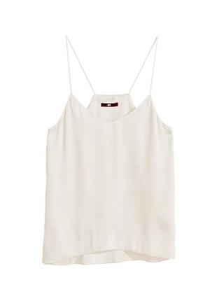 Топ на тонких бретельках h&m zara collection, s/m