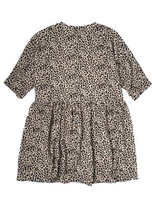 Леопардова сукня boohoo у вільному стилі, s/m8 фото