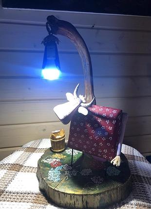 Светильник ручная работа💙💛