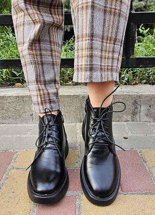 Натуральная кожа замша все размеры много цветов ботинки деми зима