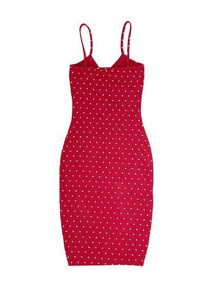 Missguided міді плаття в горошок, s 4