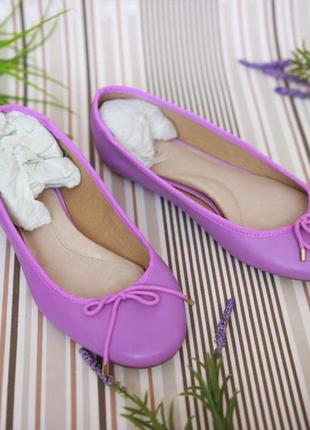 Кожаные балетки lands end 36р. (23,2см)