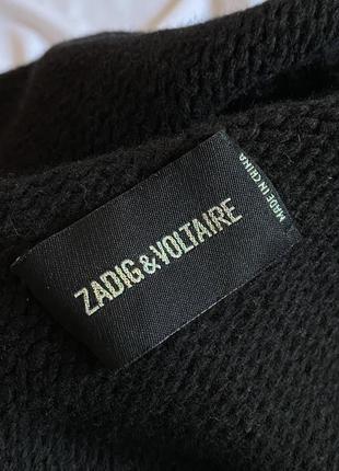 Светр zadig & voltaire rock & roll кофта5 фото