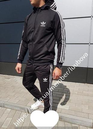 💥костюм спортивний чоловічий двійка adidas💥46-48, 48-505 фото