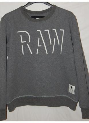 Толстовка світшот з відцентрового raw від g star raw