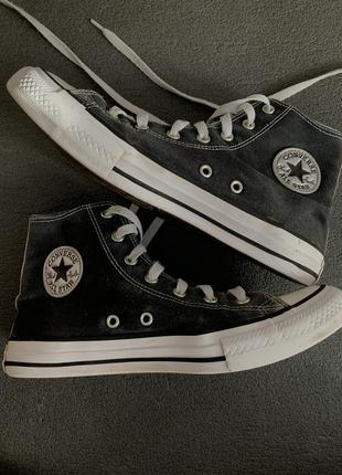 Converse кеды черные