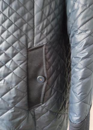 Стёганный демисезонный тренч пальто куртка 56 р от mohnass by decently3 фото