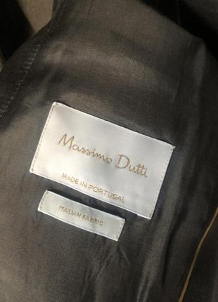 Женский шерстяной блейзер massimo dutti italian fabric3 фото