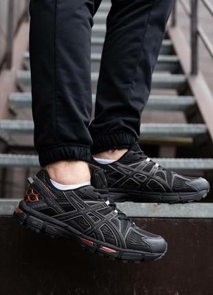 Мужские кроссовки asics gel kahana 8 black rose gold