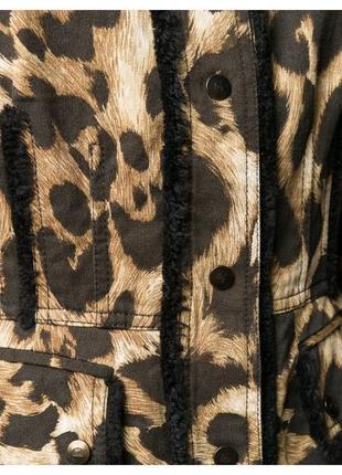 Gianfranco ferre pre-owned 44 куртка леопард винтаж 90-е5 фото
