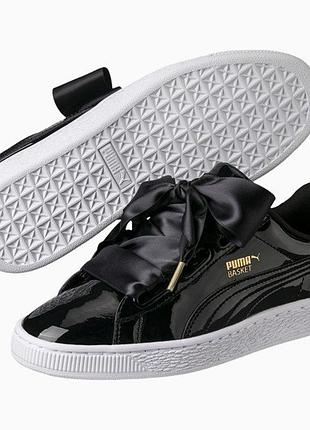 Нові!кросівки puma basket!натур. лак. шкіра, 2п. шнурків! 26,7 ст