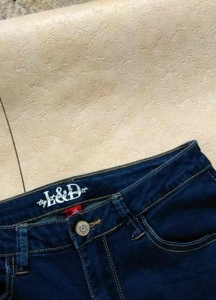 Брендовые джинсы скинни с высокой талией l&d, 38 размер.2 фото