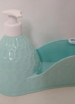 Подставка для зубных щеток и дозатор для жидкого мыла2 фото