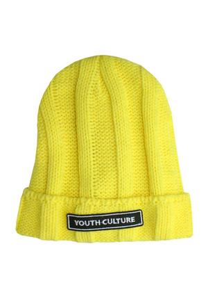 Шапка желтая primark