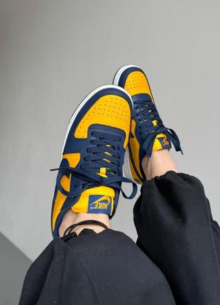 Кросівки nike terminator low blue/yellow4 фото