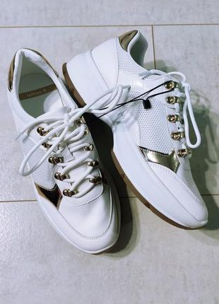 Классные женские кроссовки, белые кроссовки на высокой подошве4 фото