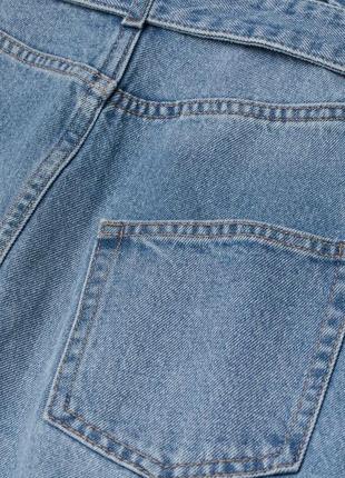 Модная джинсовая юбка с высокой талией хс h&m5 фото