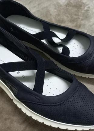 Мокасины кожаные жен.39-40р.salamander германии