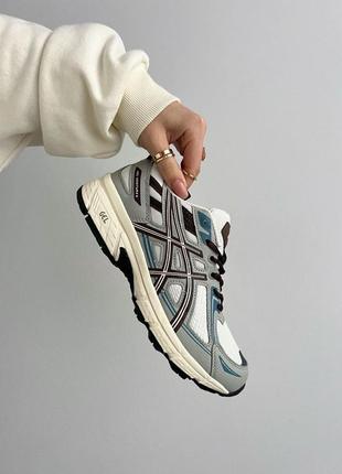 Asics gel venture 6 light grey6 фото