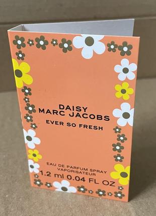 Marc jacobs daisy ever so fresh edp, 1,2ml1 фото