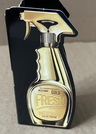 Moschino gold fresh couture edp, 1ml