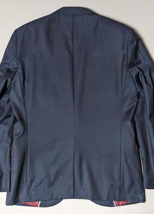 Брендовый мужской шерстяной костюм next alfred brown wool suit, англия размер l (52)5 фото
