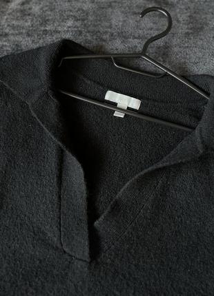 Черный свитер с воротником h&amp;m2 фото