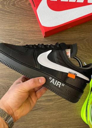 Жіночі кросівки nike air force 1 off-white люкс якість