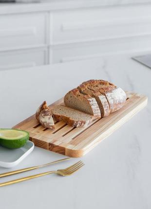 Доска для нарезки хлеба 40*20 см1 фото