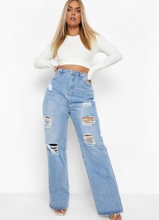 Джинсы батал