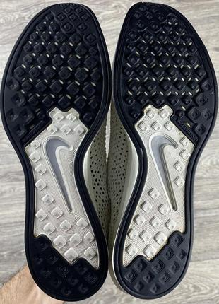 Nike fly knit racer кроссовки 43 размер белые сетка оригинал7 фото