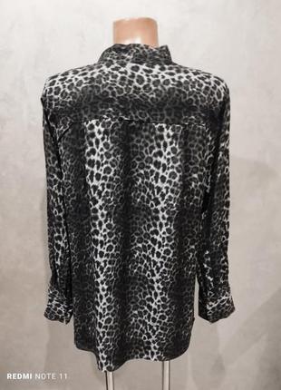 Изысканная вискозная блузка с удлиненной спинкой люкс бренда из данных by malene birger6 фото