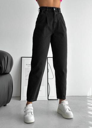 Женские джинсы туречковая коттон средняя посадка кармана красиво садятся по фигуре8 фото