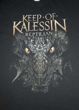 Футболка keep of kalessin/reptilian/melodic black metal/vintage/рок мерч3 фото