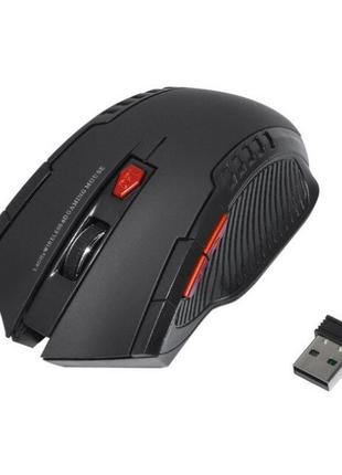 Мышь беспроводная 6d gaming mouse черная 2.4ghz