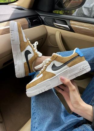 Женские кроссовки nike air force 1 pixel se snakeskin люкс качество