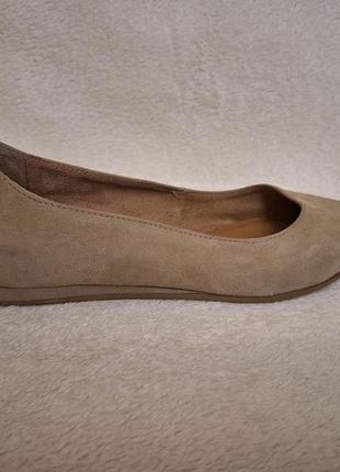 Натуральные замшевые туфли фирмы Tamaris (немечашка) р.38 см4 фото