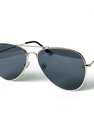 Чоловічі сонцезахисні окуляри авіатори ray ban aviator рей бен...