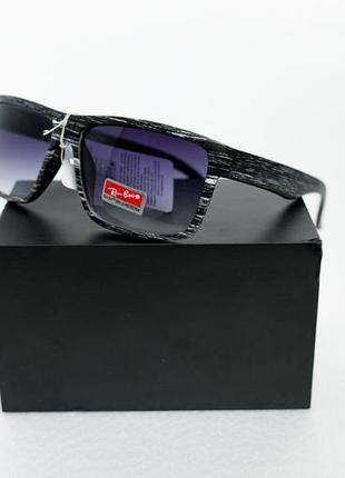 Очки солнцезащитные ray ban wayfarer текстурой дерева