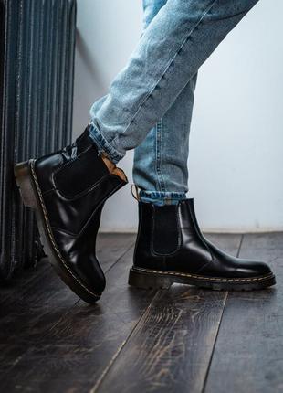 Черевики dr. martens1460 chelsea black ботинки