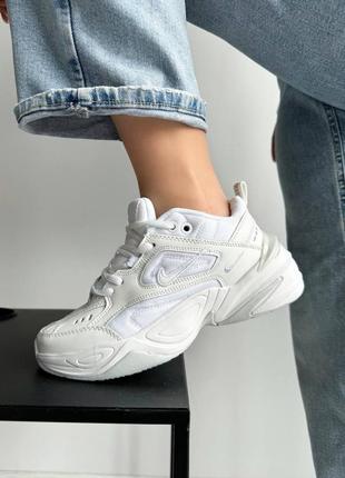 Nike tekno m2k white7 фото