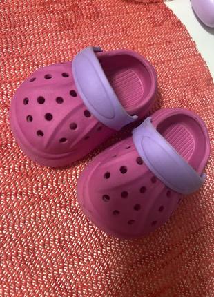 Резинові тапці crocs