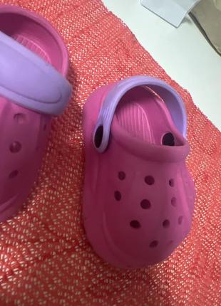 Резиновые тапочки crocs3 фото